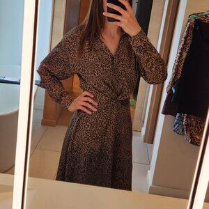 Marciano Cheetah Print Dress